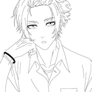 Desenho de Blue Lock Desenho Colorir Imprimir 12