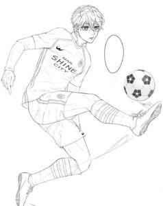 Desenho de Blue Lock Desenho Colorir Imprimir 13