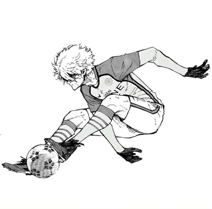 Desenho de Blue Lock Desenho Colorir Imprimir 18