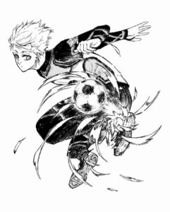 Desenho de Blue Lock Desenho Colorir Imprimir 23