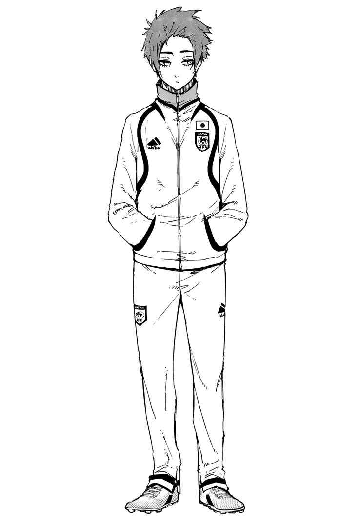 Desenho de Blue Lock Desenho Colorir Imprimir 26