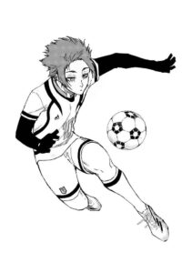 Desenho de Blue Lock Desenho Colorir Imprimir 30