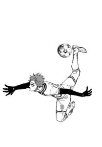 Desenho de Blue Lock Desenho Colorir Imprimir 31