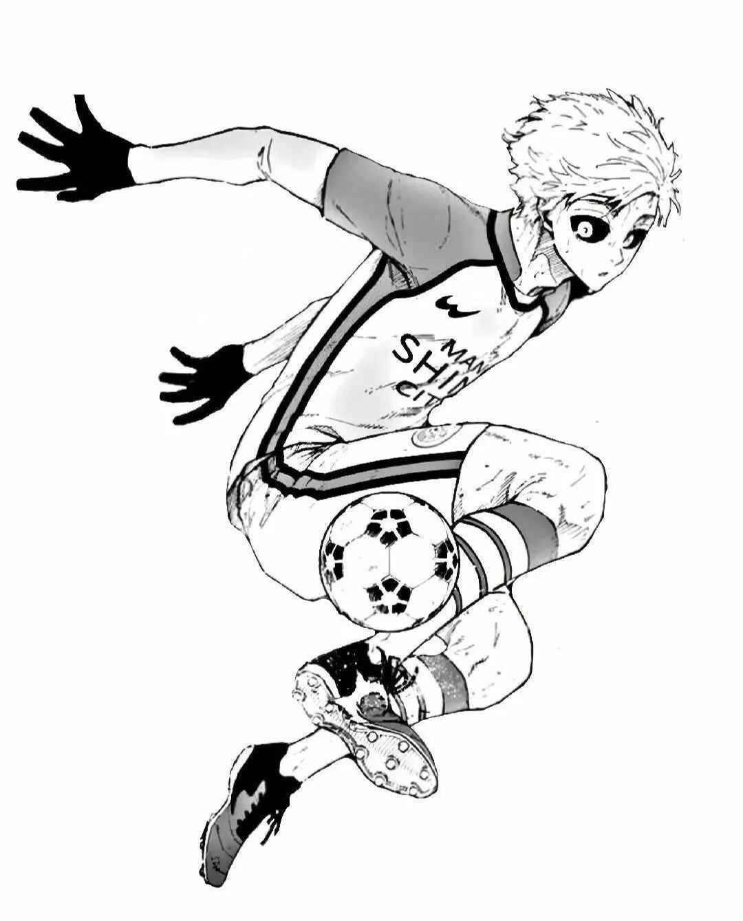 Desenho de Blue Lock Desenho Colorir Imprimir 32