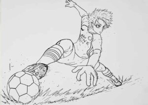 Desenho de Blue Lock Desenho Colorir Imprimir 33