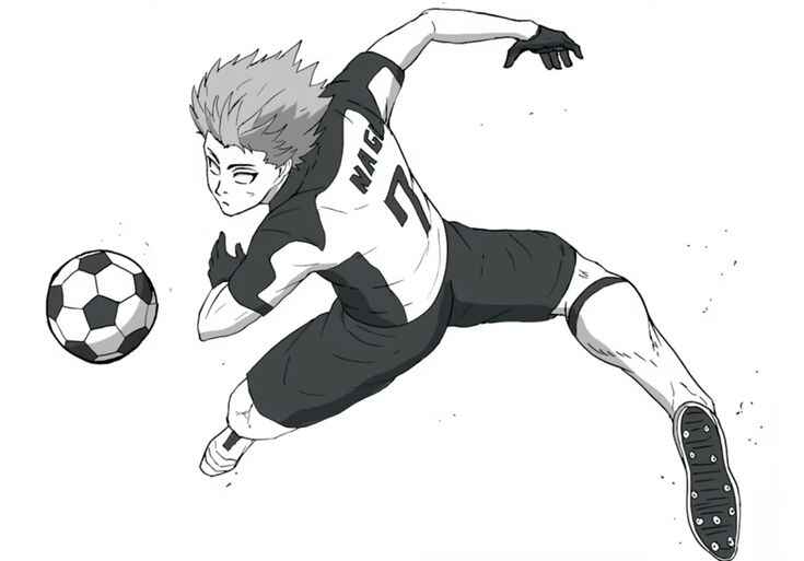 Desenho de Blue Lock Desenho Colorir Imprimir 34