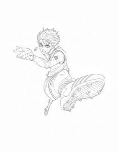 Desenho de Blue Lock Desenho Colorir Imprimir 36