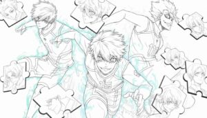 Desenho de Blue Lock Desenho Colorir Imprimir 39