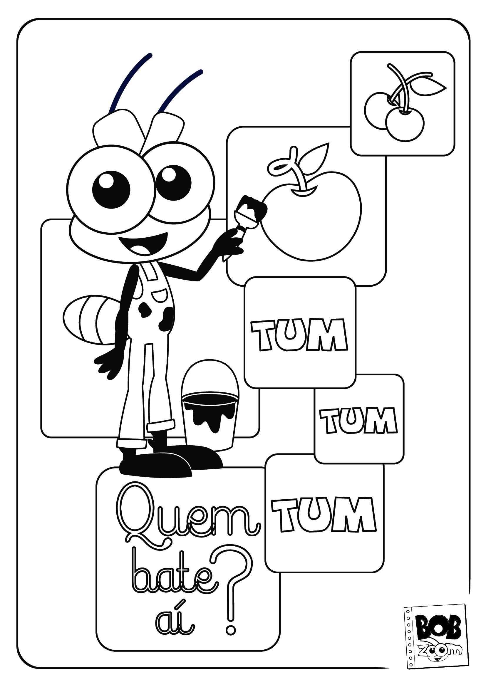 Desenho de Bob Zoom Desenho Colorir Imprimir 04