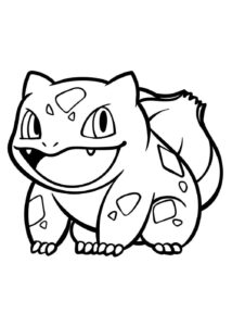 Desenho de Bulbasaur Desenho Colorir Imprimir 05