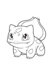 Desenho de Bulbasaur Desenho Colorir Imprimir 10