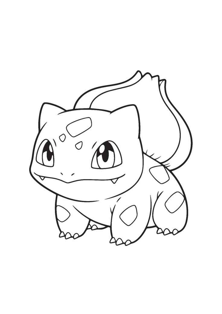 Desenho de Bulbasaur Desenho Colorir Imprimir 10