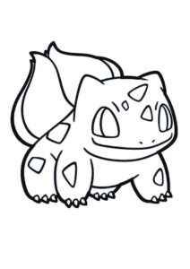 Desenho de Bulbasaur Desenho Colorir Imprimir 11