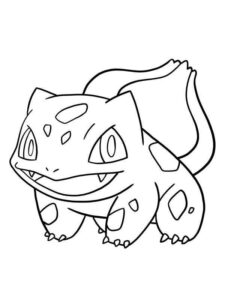 Desenho de Bulbasaur Desenho Colorir Imprimir 13
