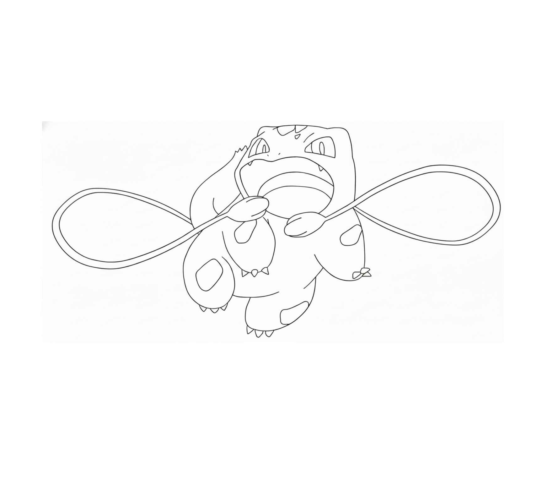 Desenho de Bulbasaur Desenho Colorir Imprimir 21