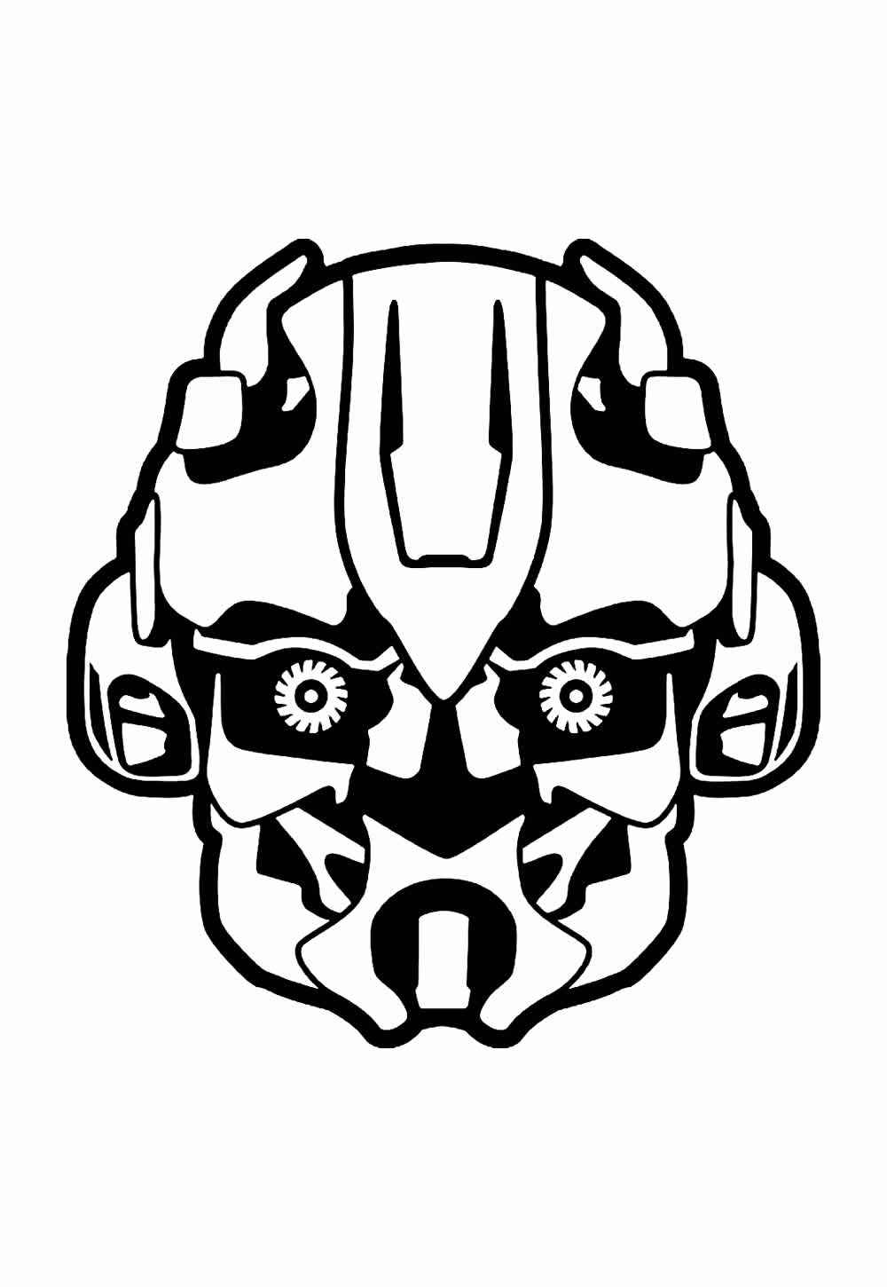 Desenho de Bumblebee Desenho Colorir Imprimir 16