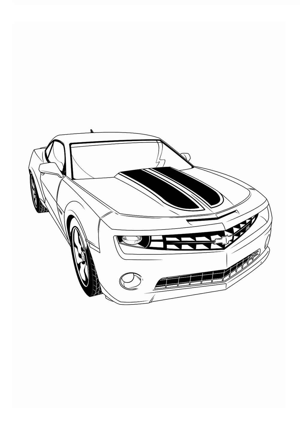 Desenho de Bumblebee Desenho Colorir Imprimir 17