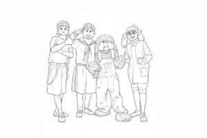 Desenho de Carreta Furacao Desenho Colorir Imprimir 01