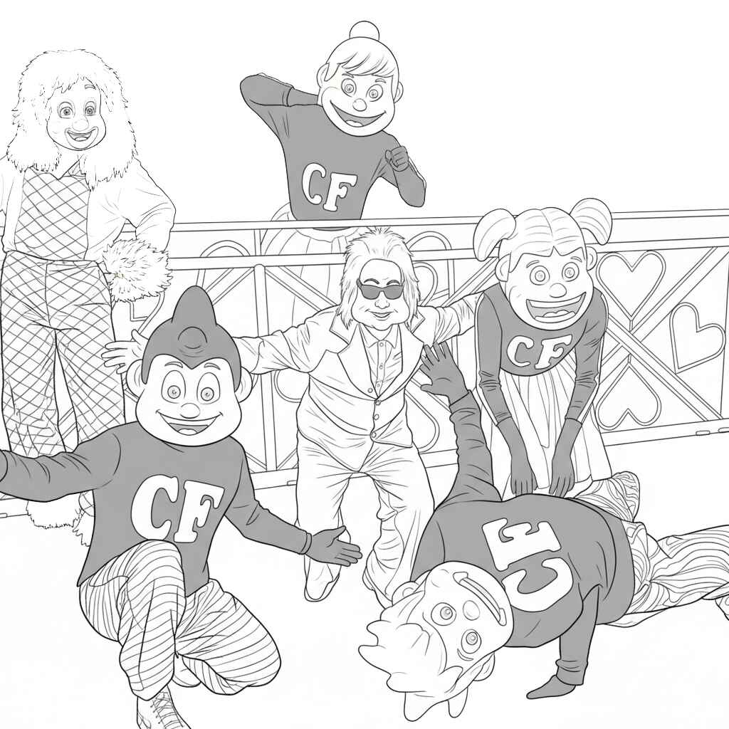 Desenho de Carreta Furacao Desenho Colorir Imprimir 05