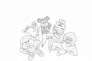 Desenho de Carreta Furacao Desenho Colorir Imprimir 10