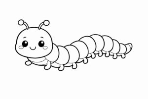 Desenho de Centopeia Desenho Colorir Imprimir 12