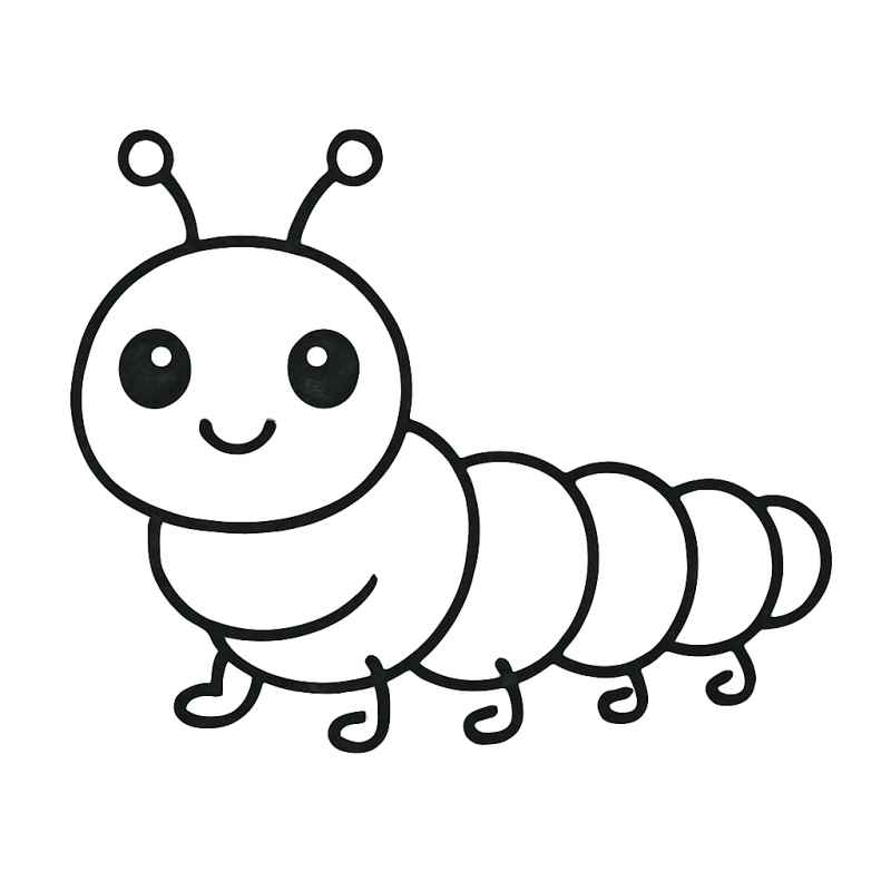 Desenho de Centopeia Desenho Colorir Imprimir 17