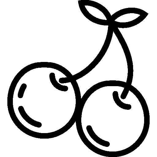 Desenho de Cereja Desenho Colorir Imprimir 15