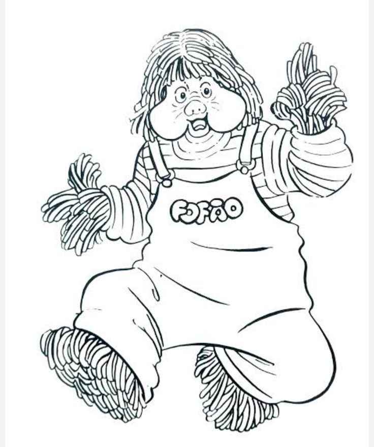 Desenho de Fofao Desenho Colorir Imprimir 01