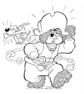 Desenho de Fofao Desenho Colorir Imprimir 02