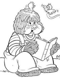 Desenho de Fofao Desenho Colorir Imprimir 03