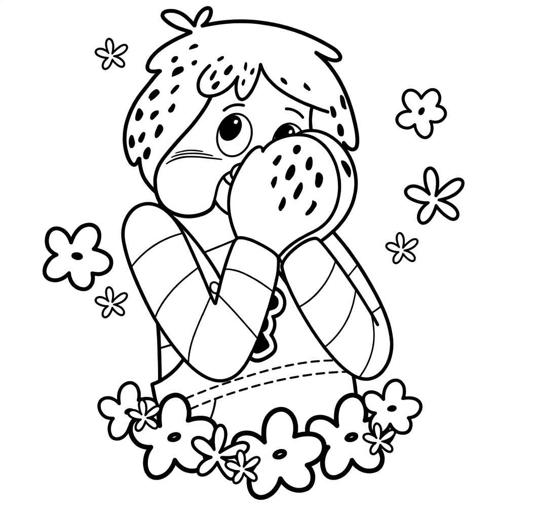 Desenho de Fofao Desenho Colorir Imprimir 08