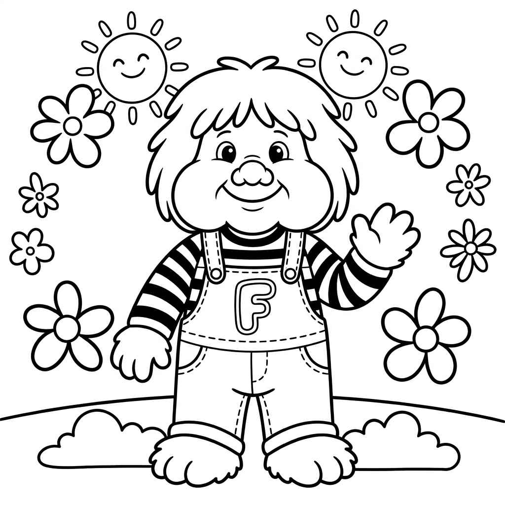 Desenho de Fofao Desenho Colorir Imprimir 09