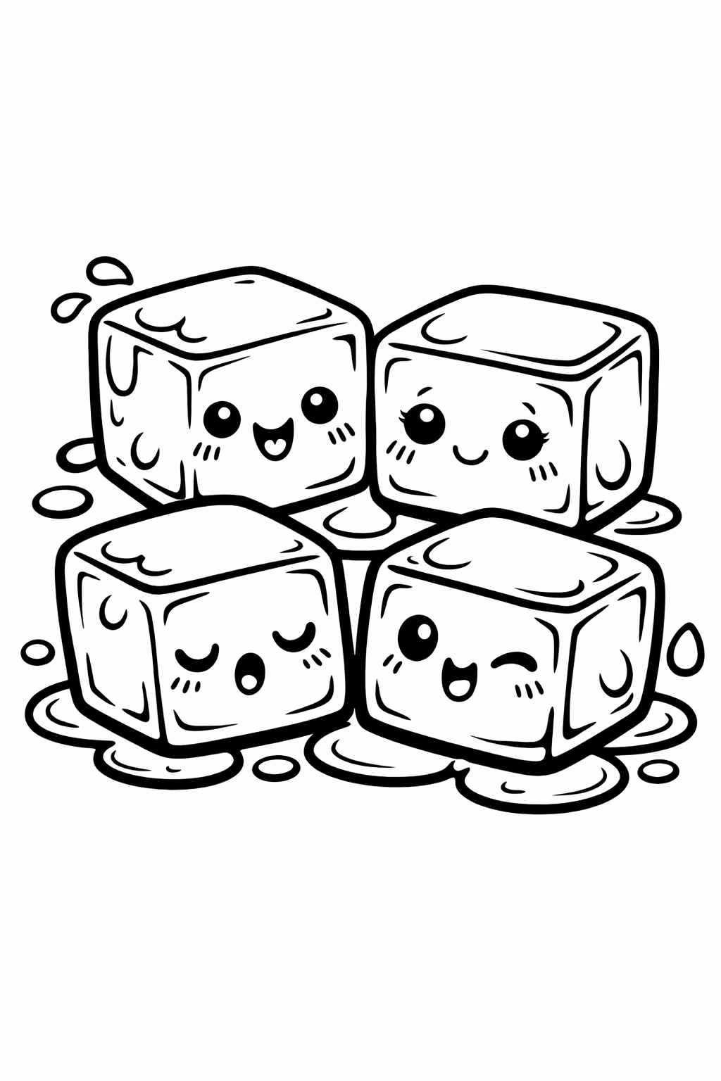 Desenho de Gelo Desenho Colorir Imprimir 05