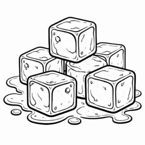 Desenho de Gelo Desenho Colorir Imprimir 07