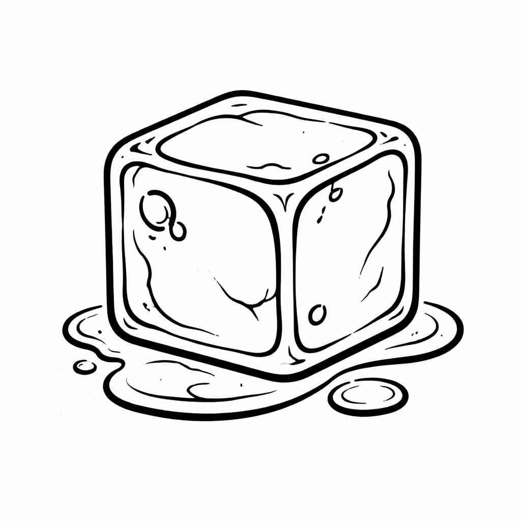 Desenho de Gelo Desenho Colorir Imprimir 08