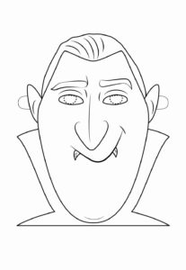 Desenho de Vampiro Desenho Colorir Imprimir 41