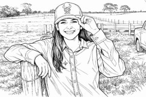 Desenho de Ana Castela Desenho Colorir Imprimir 01