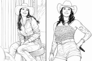 Desenho de Ana Castela Desenho Colorir Imprimir 02