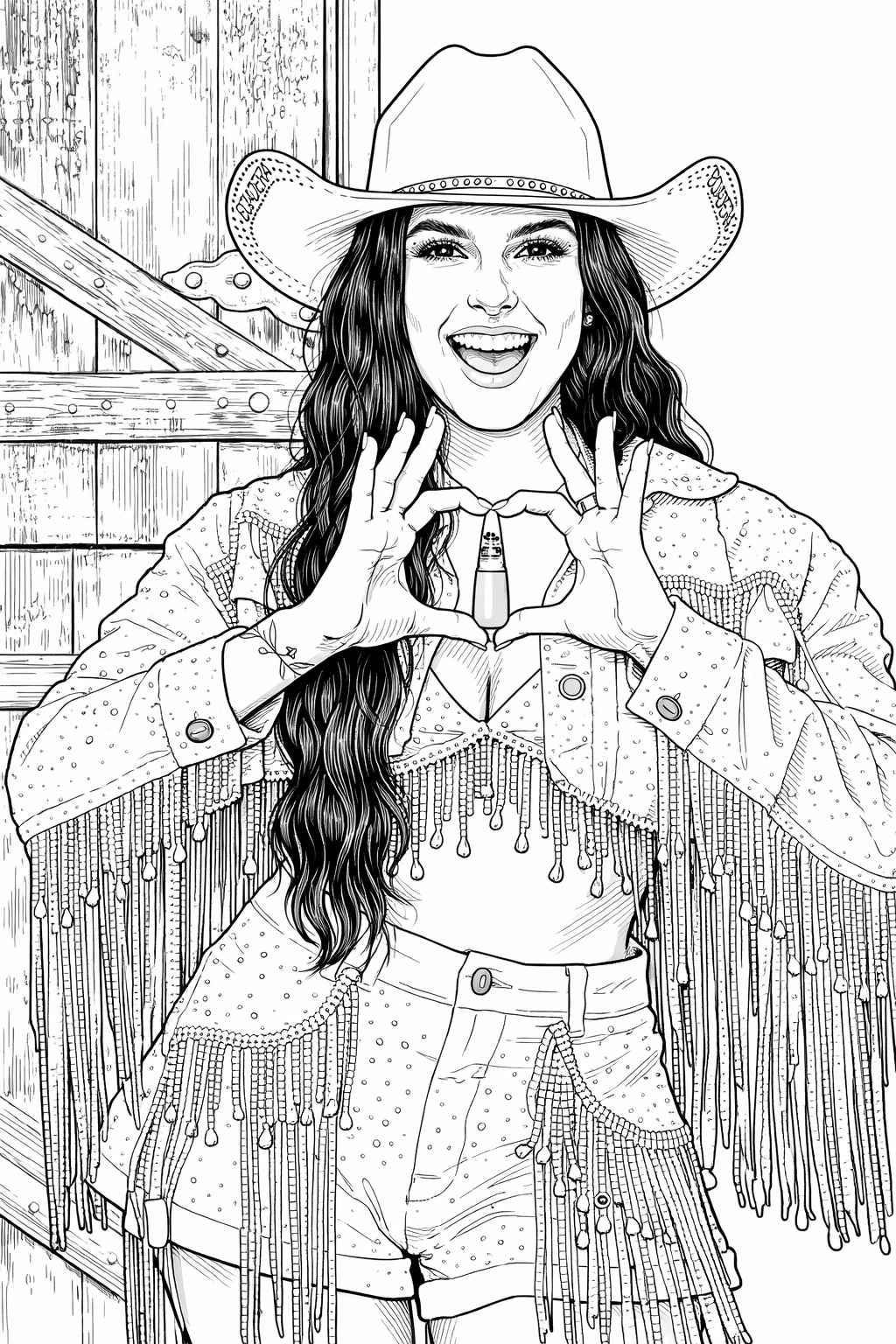 Desenho de Ana Castela Desenho Colorir Imprimir 03