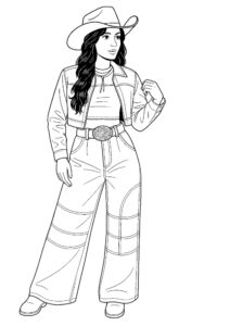 Desenho de Ana Castela Desenho Colorir Imprimir 05