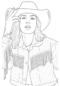 Desenho de Ana Castela Desenho Colorir Imprimir 06