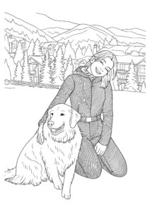 Desenho de Ana Castela Desenho Colorir Imprimir 11