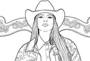 Desenho de Ana Castela Desenho Colorir Imprimir 23