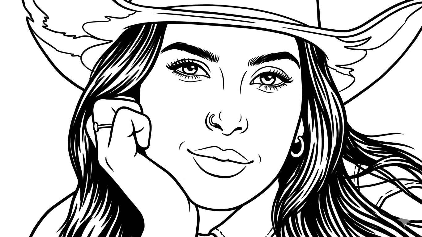 Desenho de Ana Castela Desenho Colorir Imprimir 24