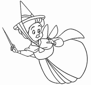 Desenho de Aurora Bela Adormecida Desenho Colorir Imprimir 18