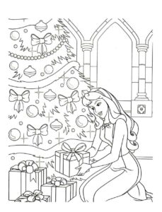 Desenho de Aurora Bela Adormecida Desenho Colorir Imprimir 34