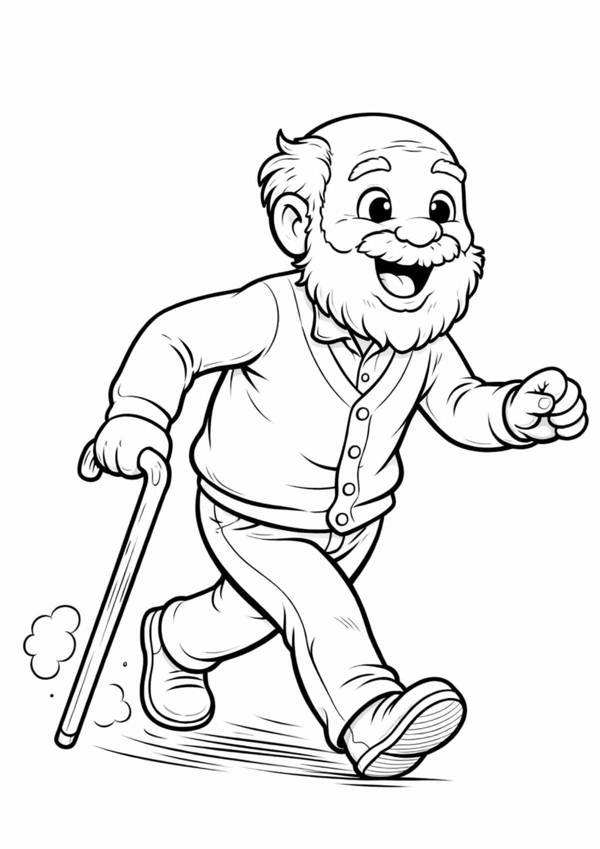 Desenho de Avos Desenho Colorir Imprimir 10