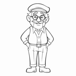 Desenho de Avos Desenho Colorir Imprimir 13