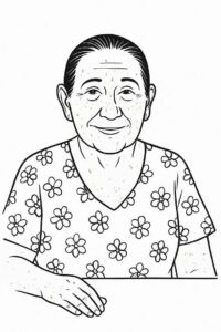 Desenho de Avos Desenho Colorir Imprimir 16