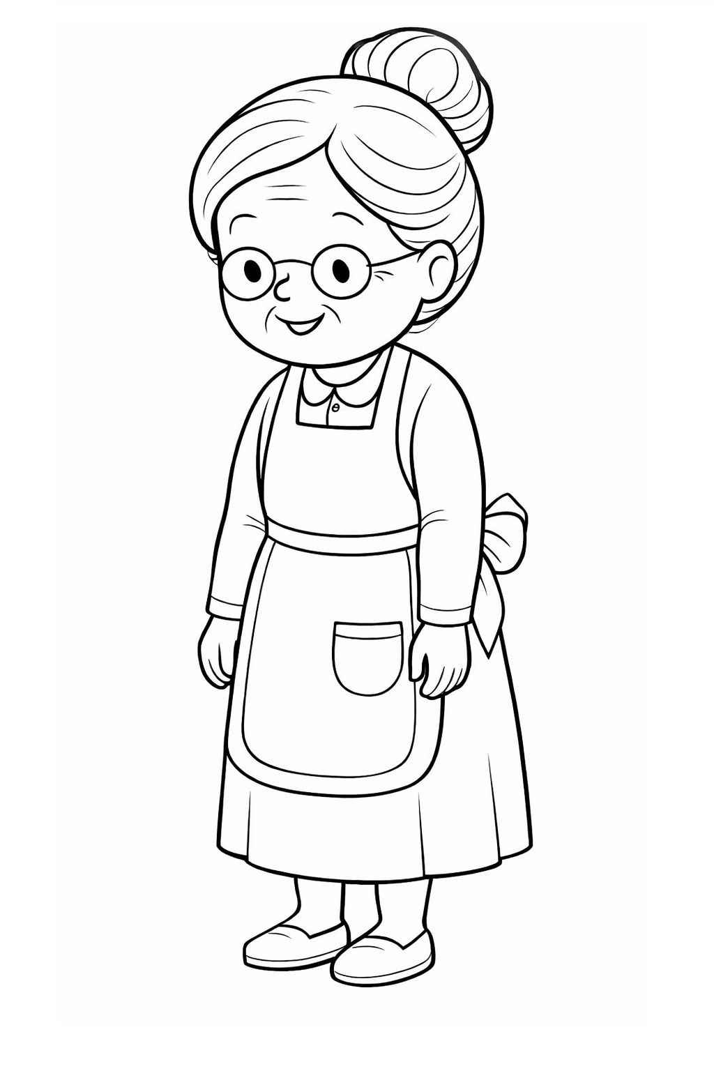 Desenho de Avos Desenho Colorir Imprimir 17